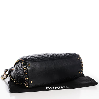 Chanel Calfskin Large Chain Me Hobo Black 4 of 7