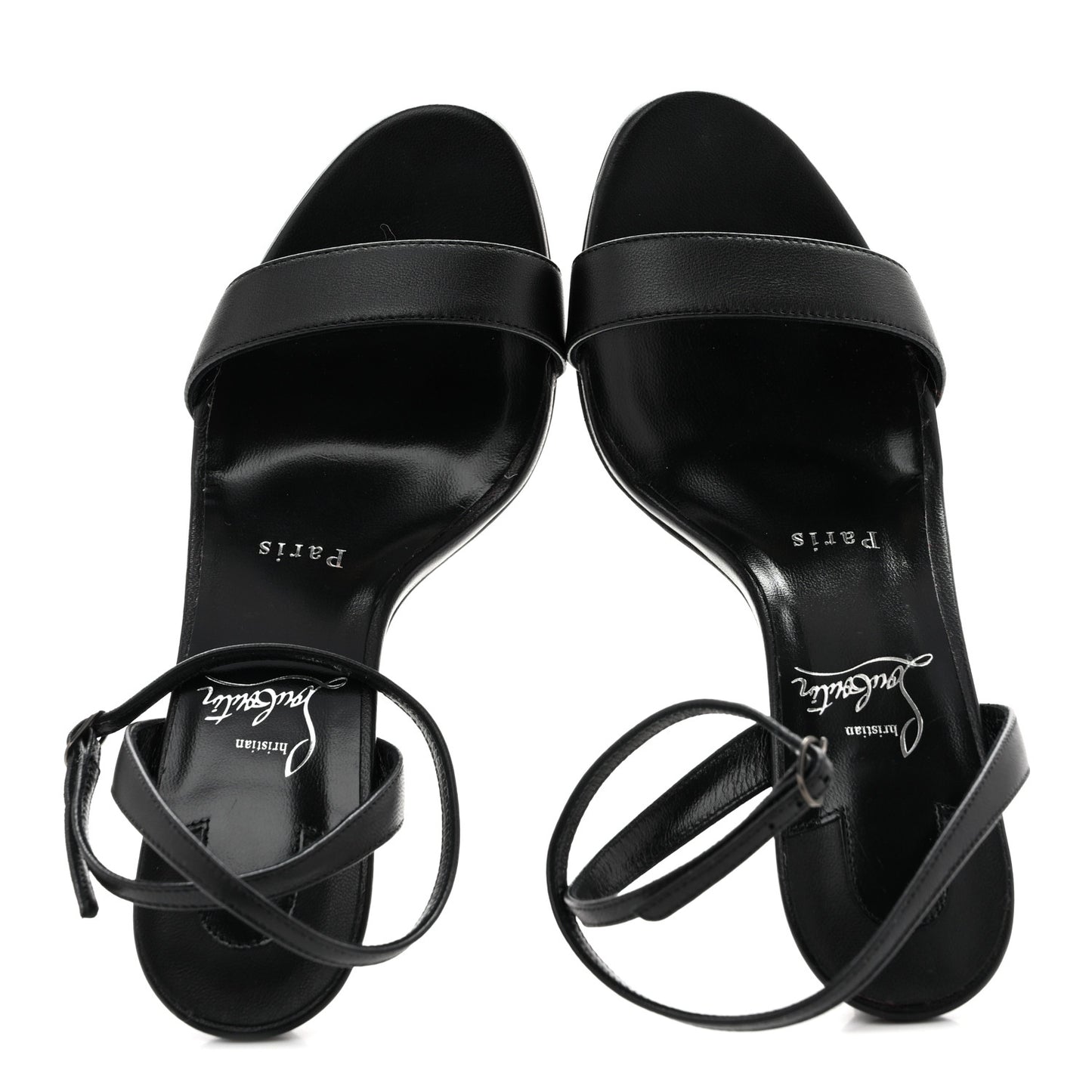 Nappa Loubigirl 85 Sandals 36.5 Black