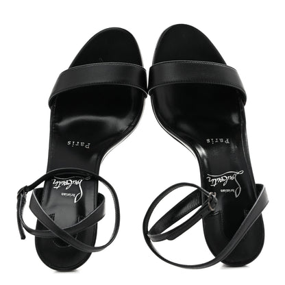 Christian Louboutin Nappa Loubigirl 85 Sandals 36.5 Black 2 of 9