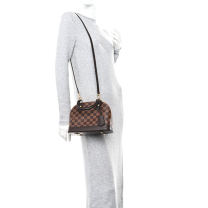 Louis Vuitton Damier Ebene Alma BB 2 of 11