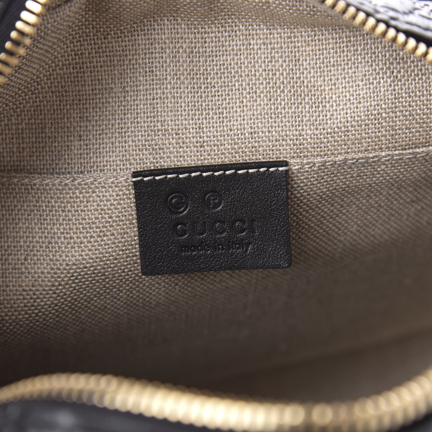 Gucci Microguccissima Mini Bree Messenger Bag Black 6 of 10