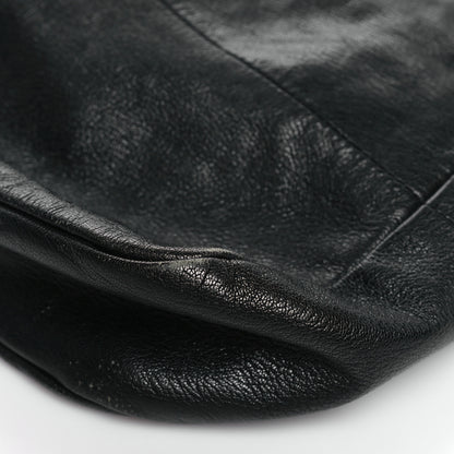 Gucci Calfskin Web Metal Bamboo Tote Black 9 of 10