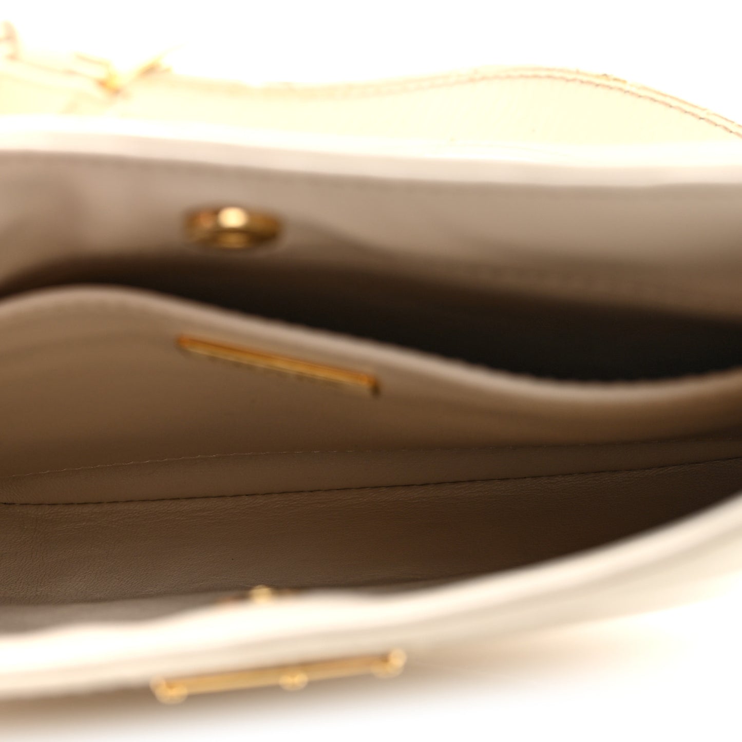 Spazzolato Cleo Adjustable Strap Shoulder Bag Avorio