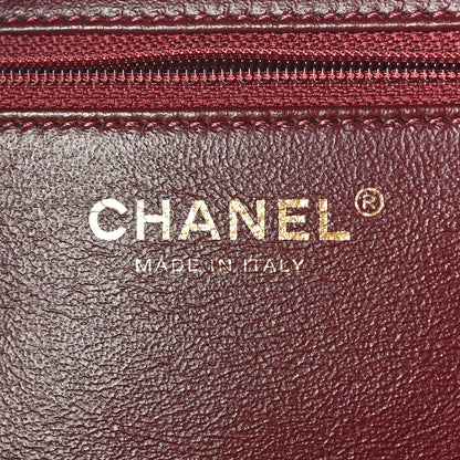 Chanel Lambskin Quilted Medium Trendy CC Bowling Bag Red 6 of 10