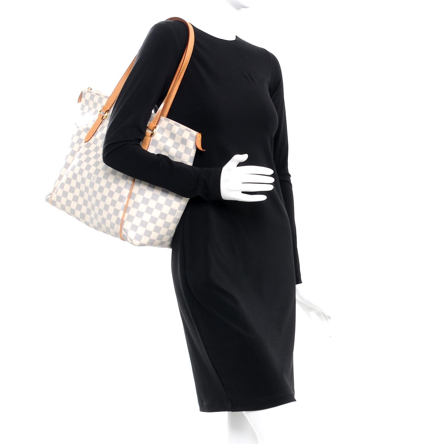 Louis Vuitton Damier Azur Totally MM 2 of 12