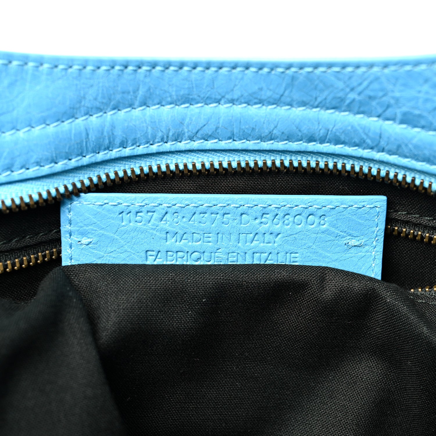 Balenciaga Agneau Classic Hardware City Bleu Azur Clair 6 of 9