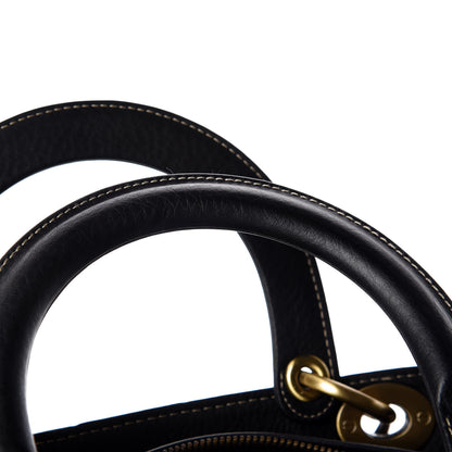 Christian Dior Grained Calfskin Large Lady Dior Black 12 of 12