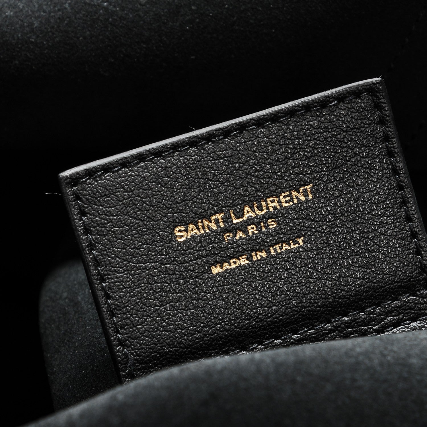 Saint Laurent Calfskin Large Shopping Tote Black 8 of 11