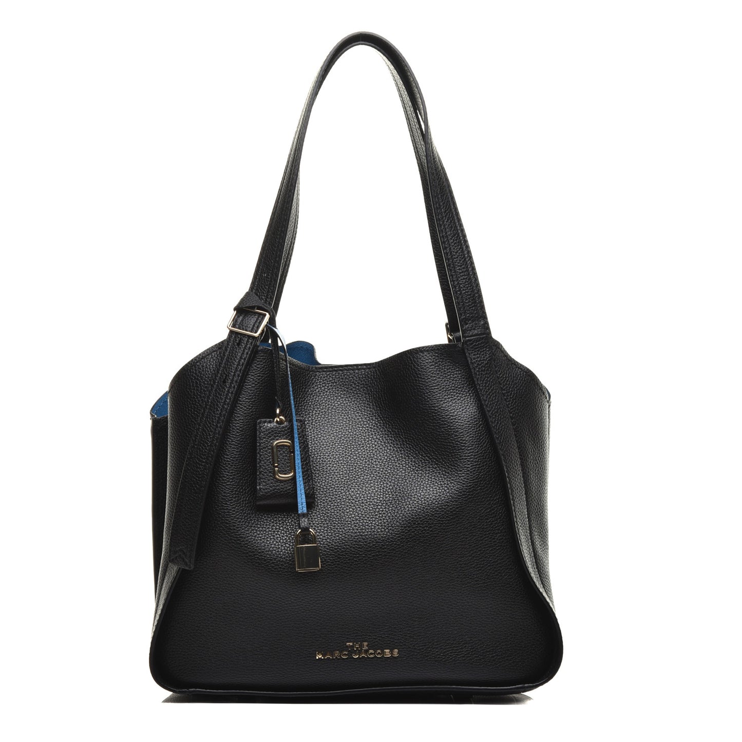 Grained Calfskin The Director Tote Black