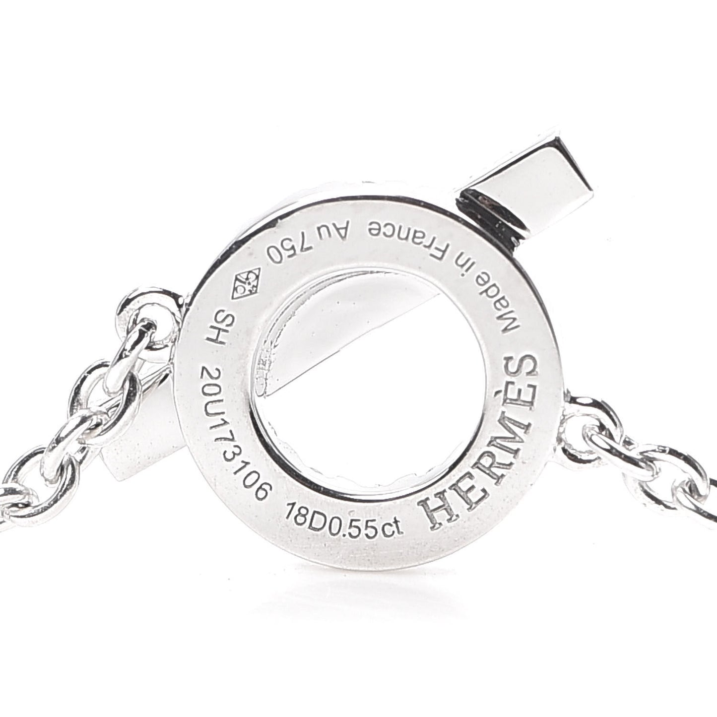 18K White Gold Diamond Finesse Bracelet SH