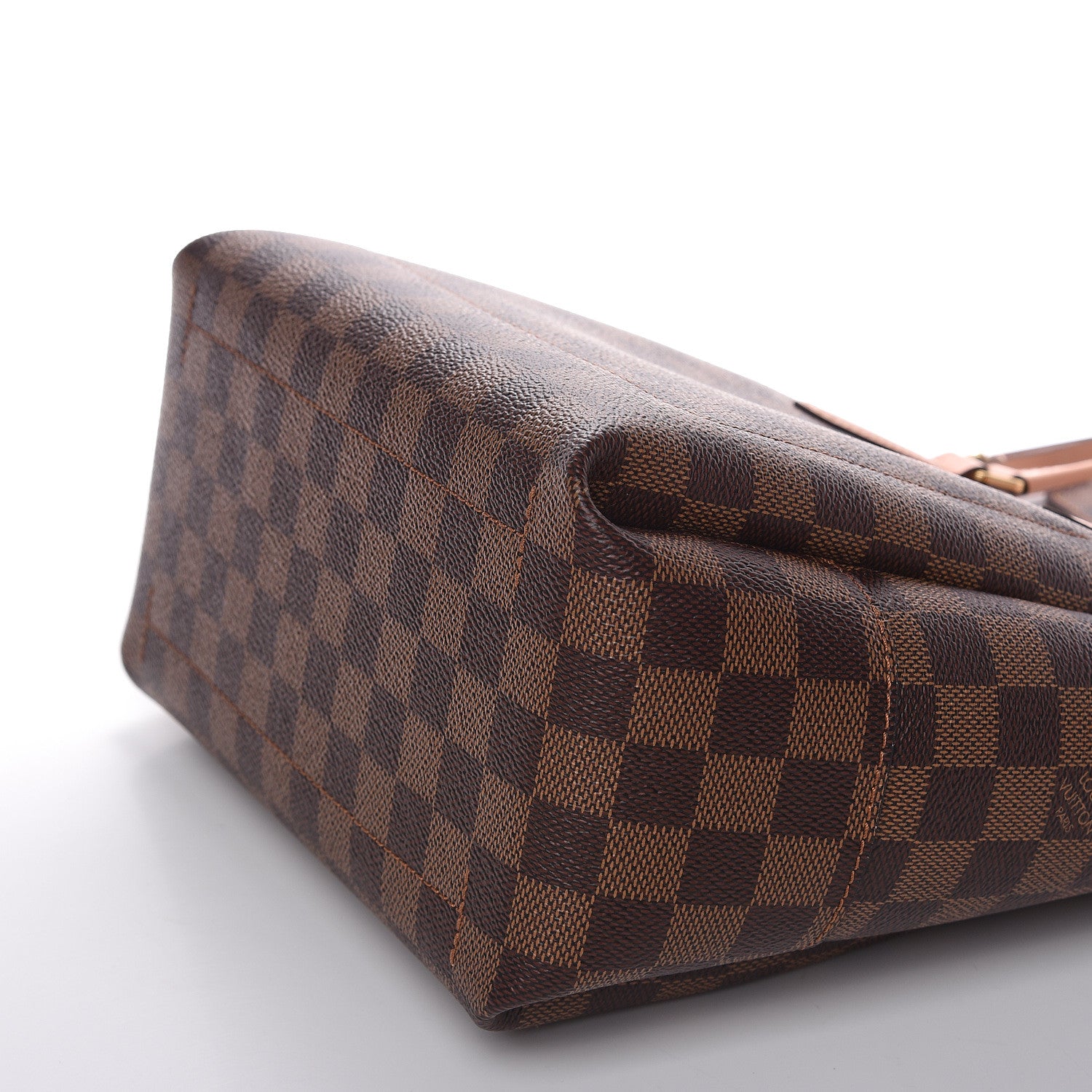 Louis Vuitton Damier Ebene Belmont PM Venus Pink 6 of 9