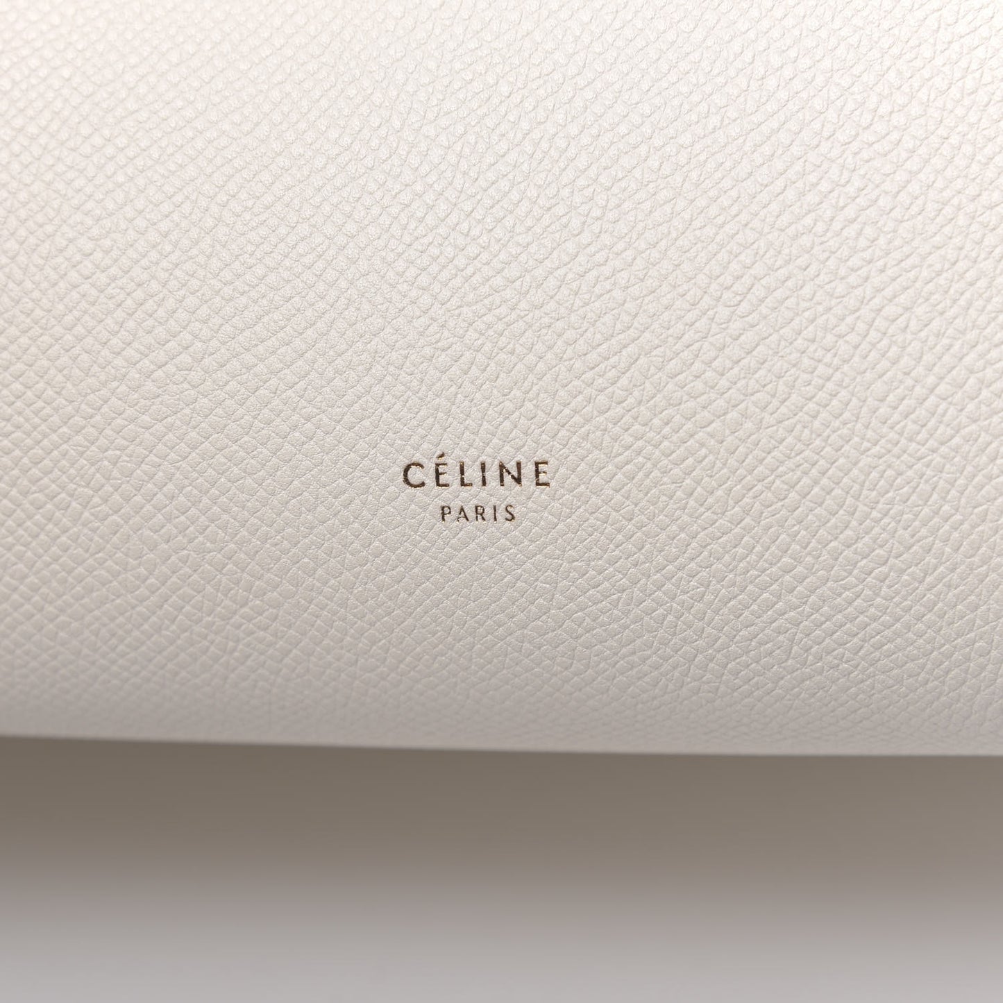 Grained Calfskin Mini Belt Bag White