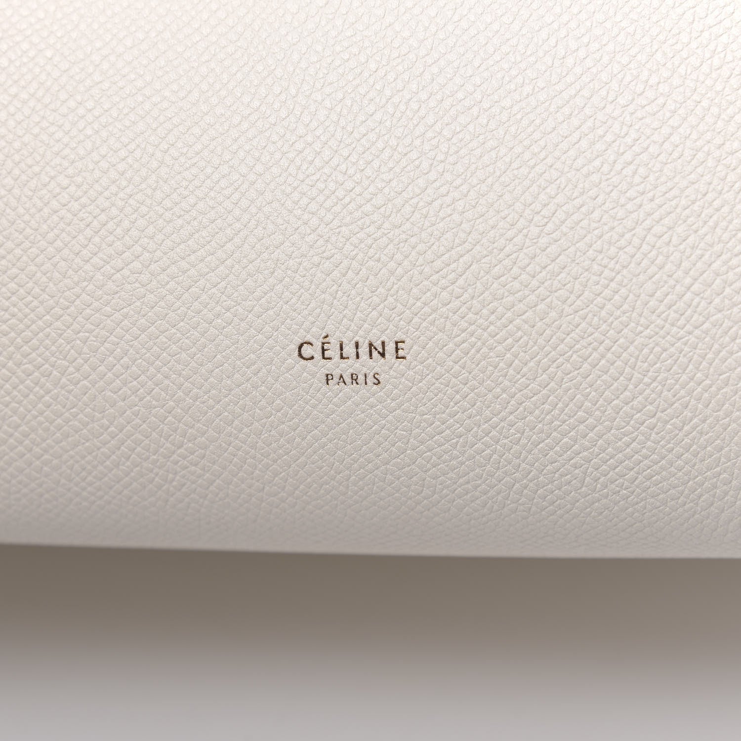 Celine Grained Calfskin Mini Belt Bag White 7 of 10