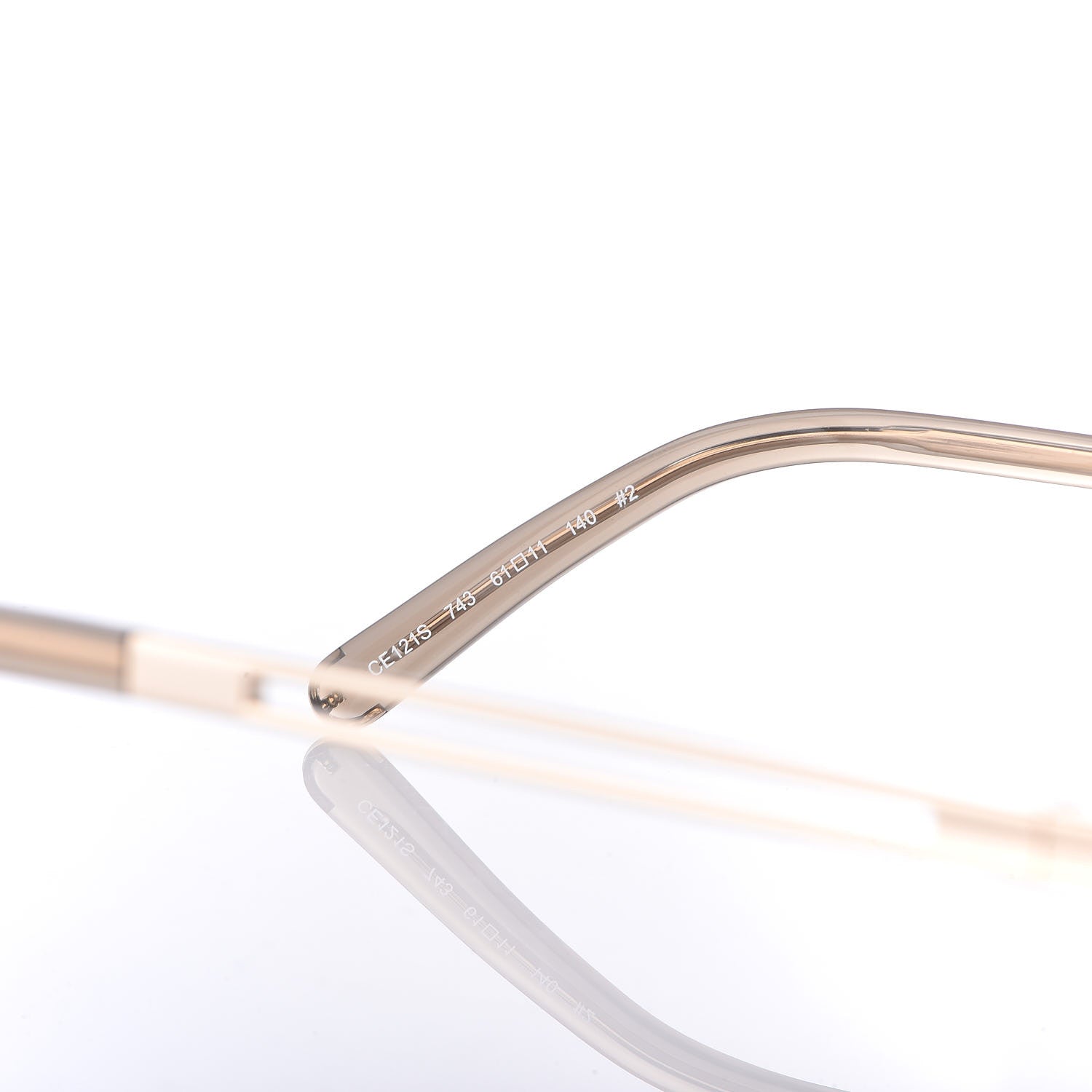 Chloe Aviator Sunglasses CE121S Gold 5 of 7