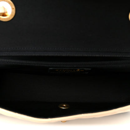 Chanel Lambskin Quilted Medium Elegant CC Flap Beige Black 5 of 11