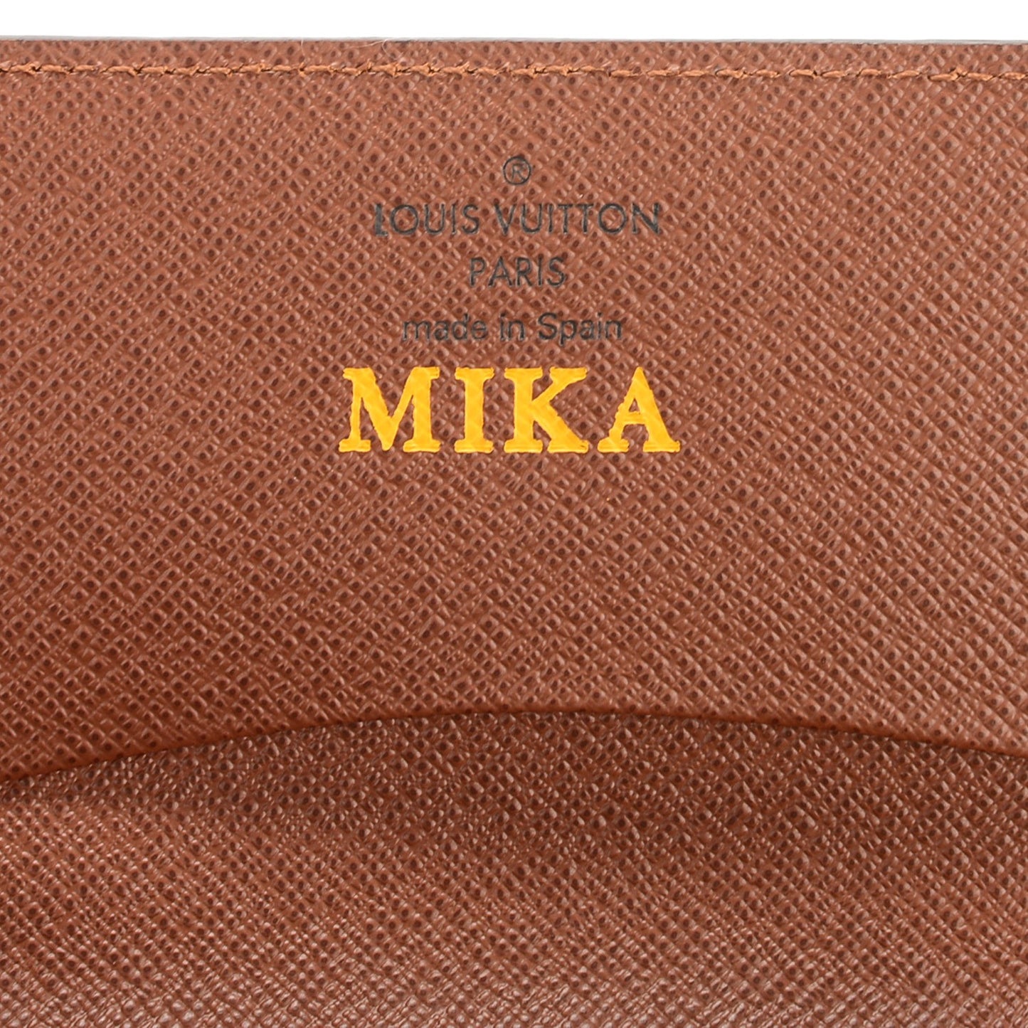 Monogram Business Card Holder