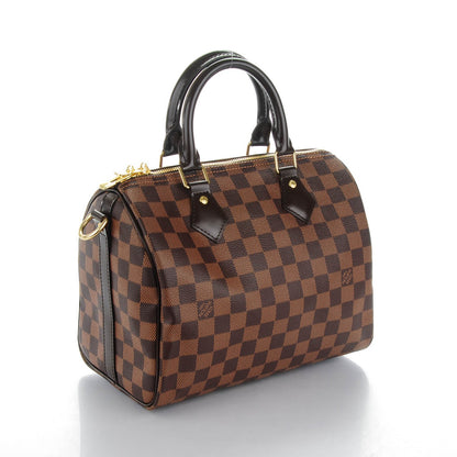 Louis Vuitton Damier Ebene Speedy Bandouliere 25 3 of 8