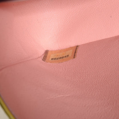 Chanel Lambskin Quilted Medium Double Flap Yellow 9 of 9