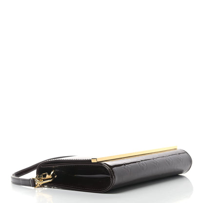 Louis Vuitton Vernis Ana Clutch Amarante 4 of 13