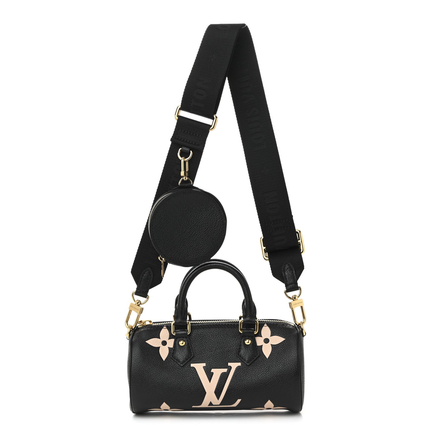 Empreinte Monogram Giant Papillon BB Black Beige