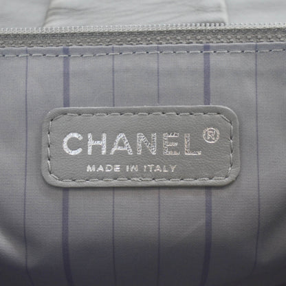 Chanel Lambskin Studded Flap Gray 8 of 10