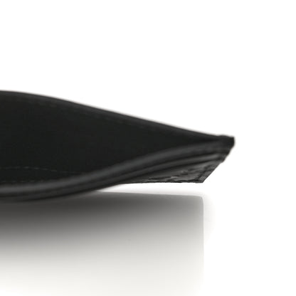 Gucci Guccissima Card Holder Black 5 of 9