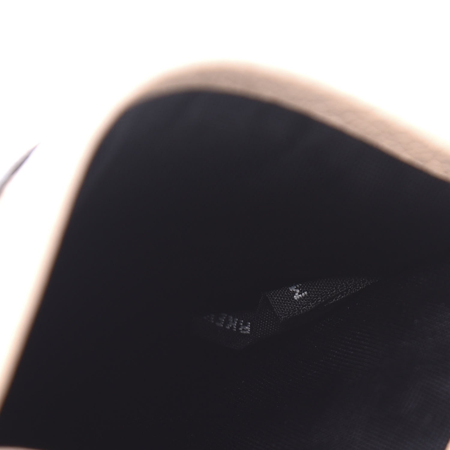 Miu Miu Goatskin Madras Bicolore Card Case Black Cammeo 5 of 8