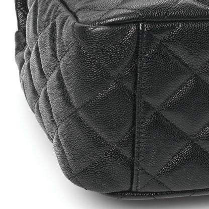 Chanel Caviar Quilted XXL Travel Flap Bag Black 9 of 10
