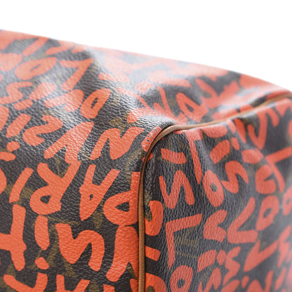 Louis Vuitton Monogram Graffiti Speedy 30 Orange 11 of 12