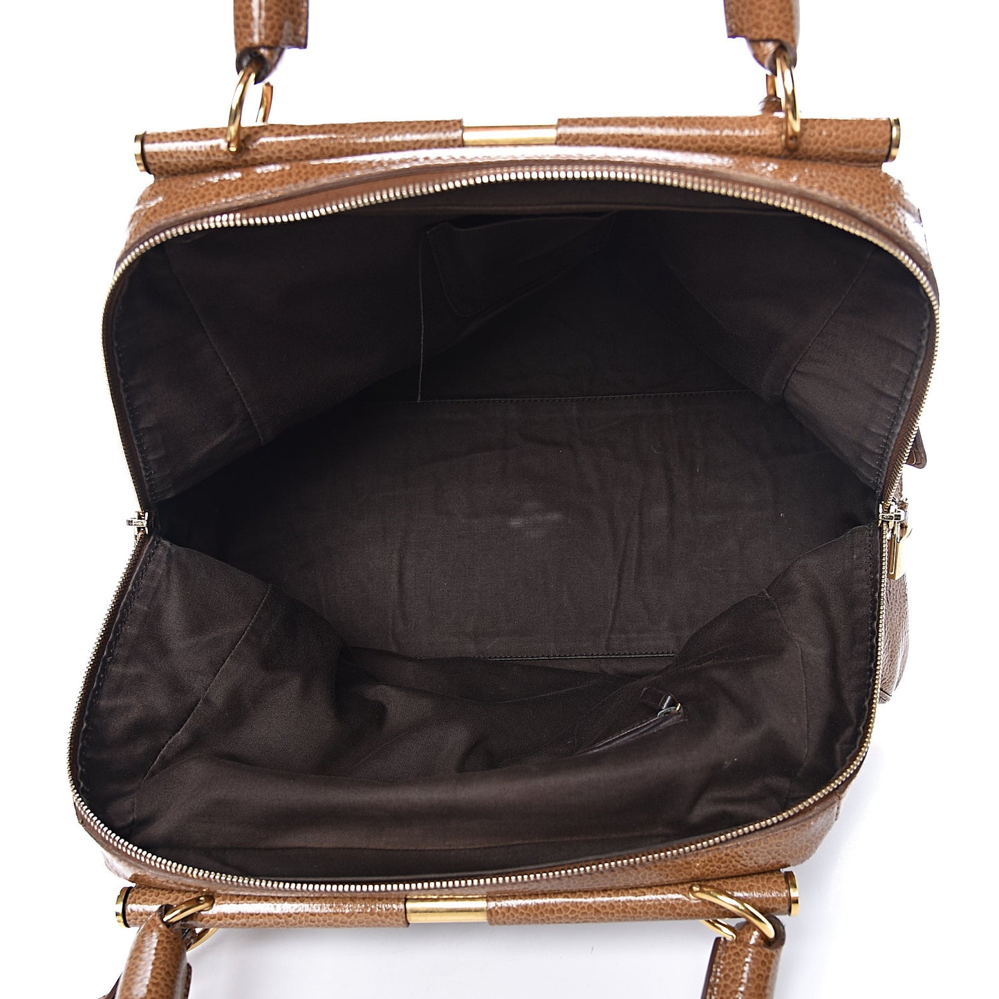 Patent Medium Majorelle Brown