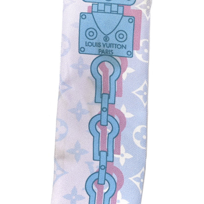Louis Vuitton Silk Monogram Rising Confidential BB Bandeau Blush 6 of 6