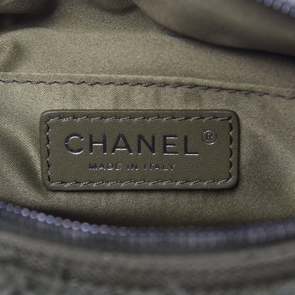 Chanel Canvas Lambskin Quilted Coco Cuba Charms Waist Bag Khaki 6 of 8