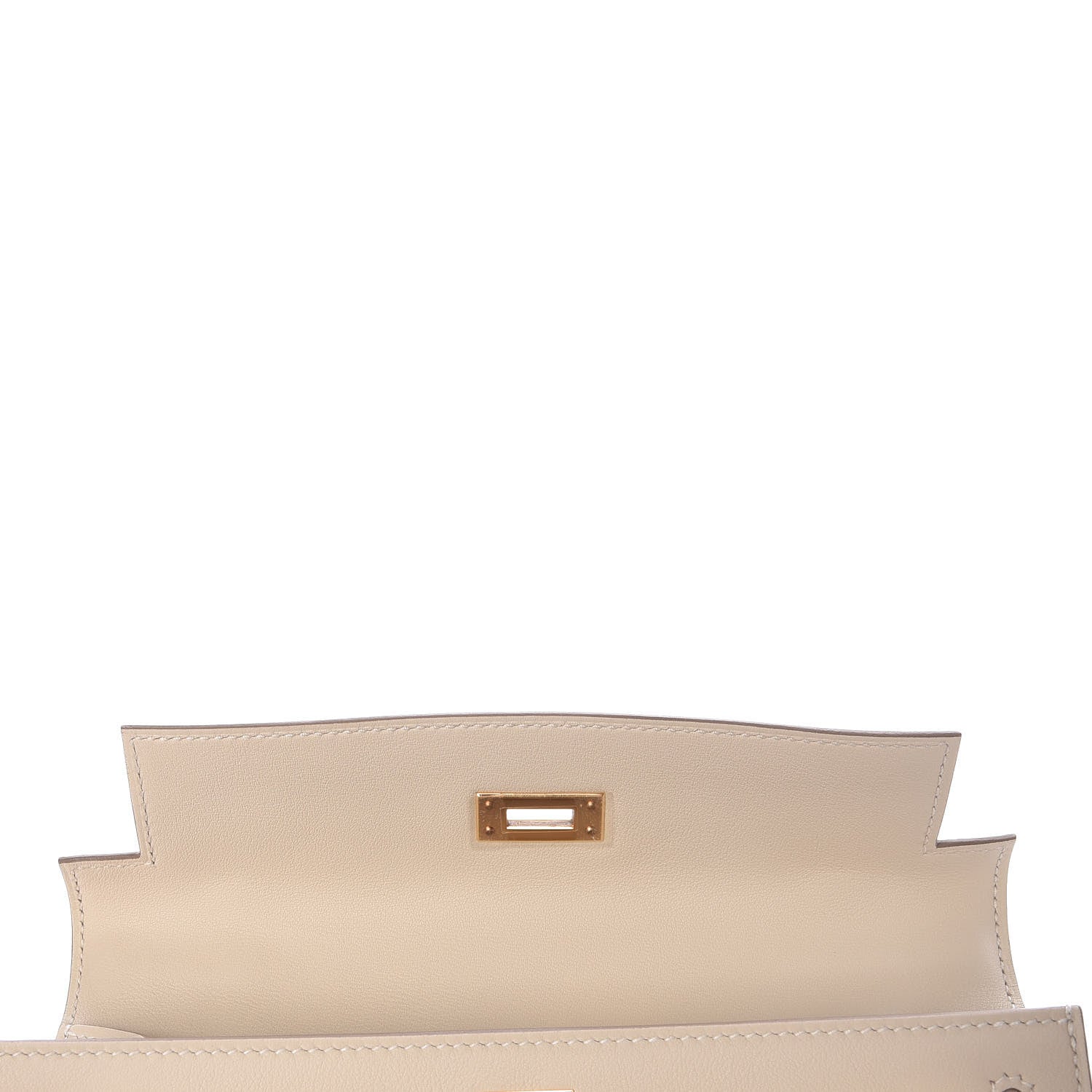 Hermes Swift Kelly Pochette Clutch Craie 15 of 31