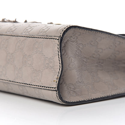 Gucci Soft Guccissima Medium Emily Chain Shoulder Bag Storm Grey 15 of 15