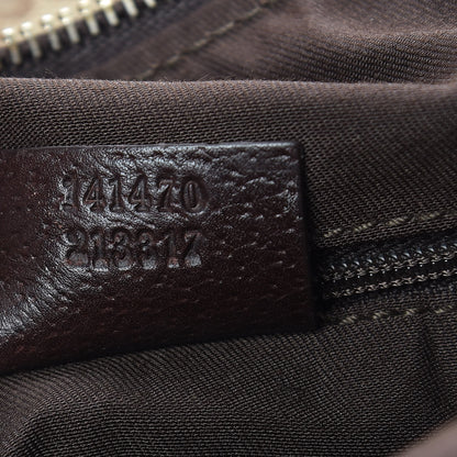 Gucci Monogram Medium Abbey Tote Dark Brown 7 of 19