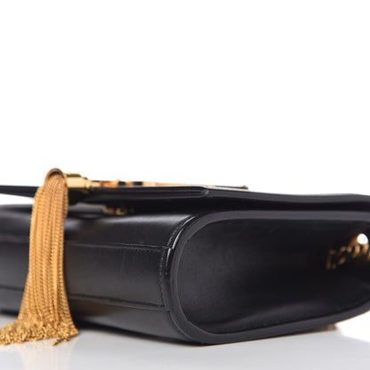 Saint Laurent Calfskin Small Classic Monogram Kate Tassel Satchel Black 7 of 9