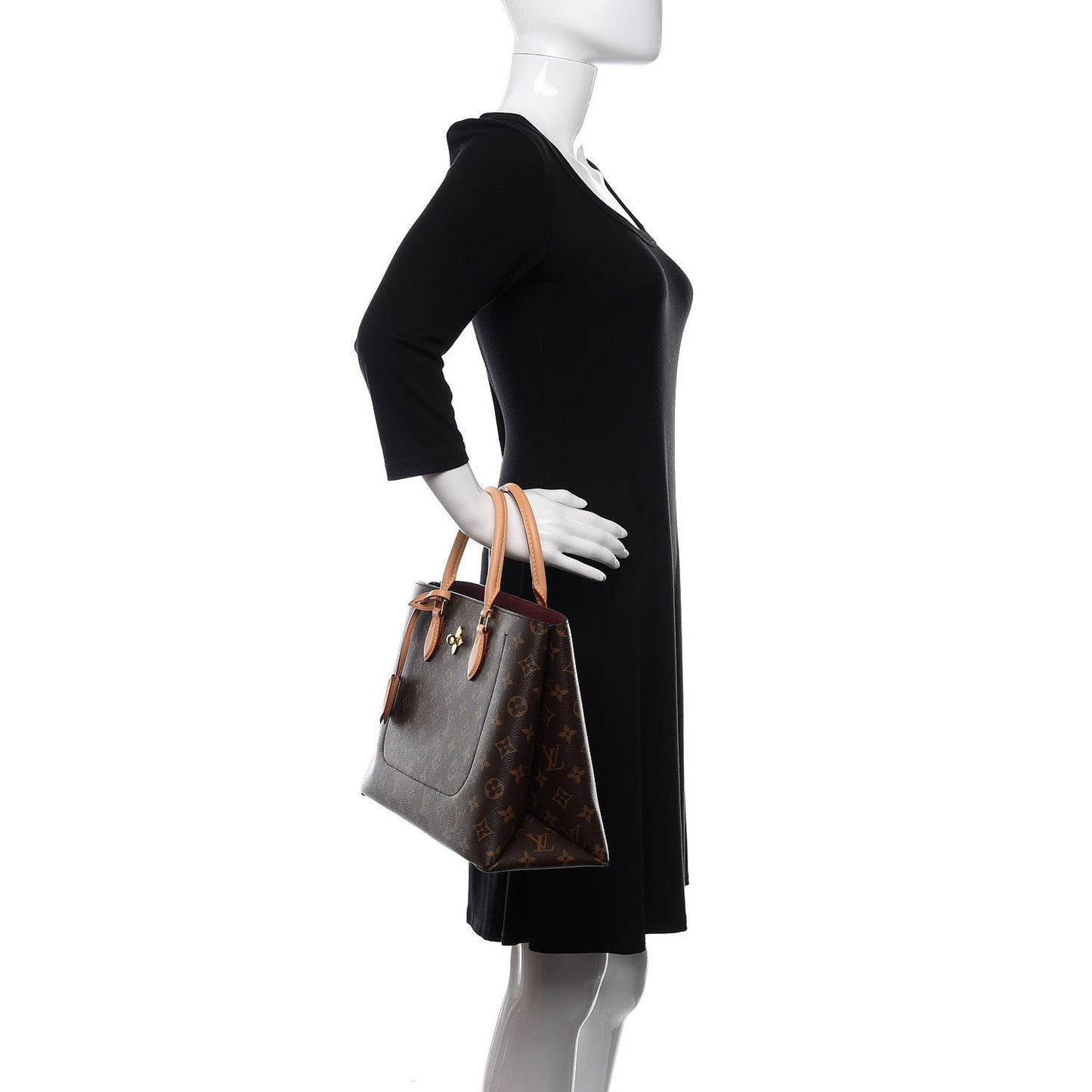 Monogram Flower Tote