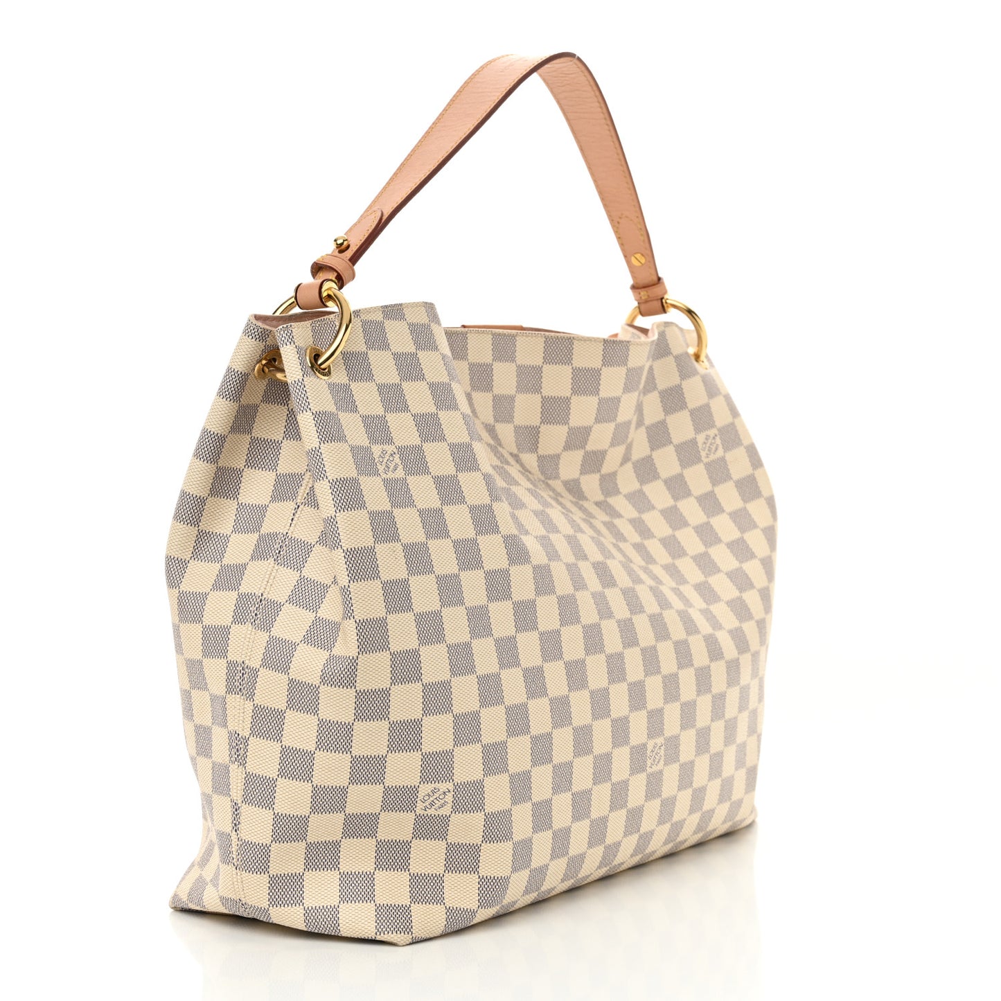 Damier Azur Graceful MM Rose Ballerine