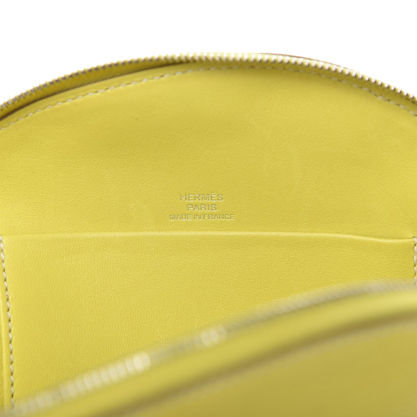 Chevre Mysore Tutti Frutti Citron Clutch Lime