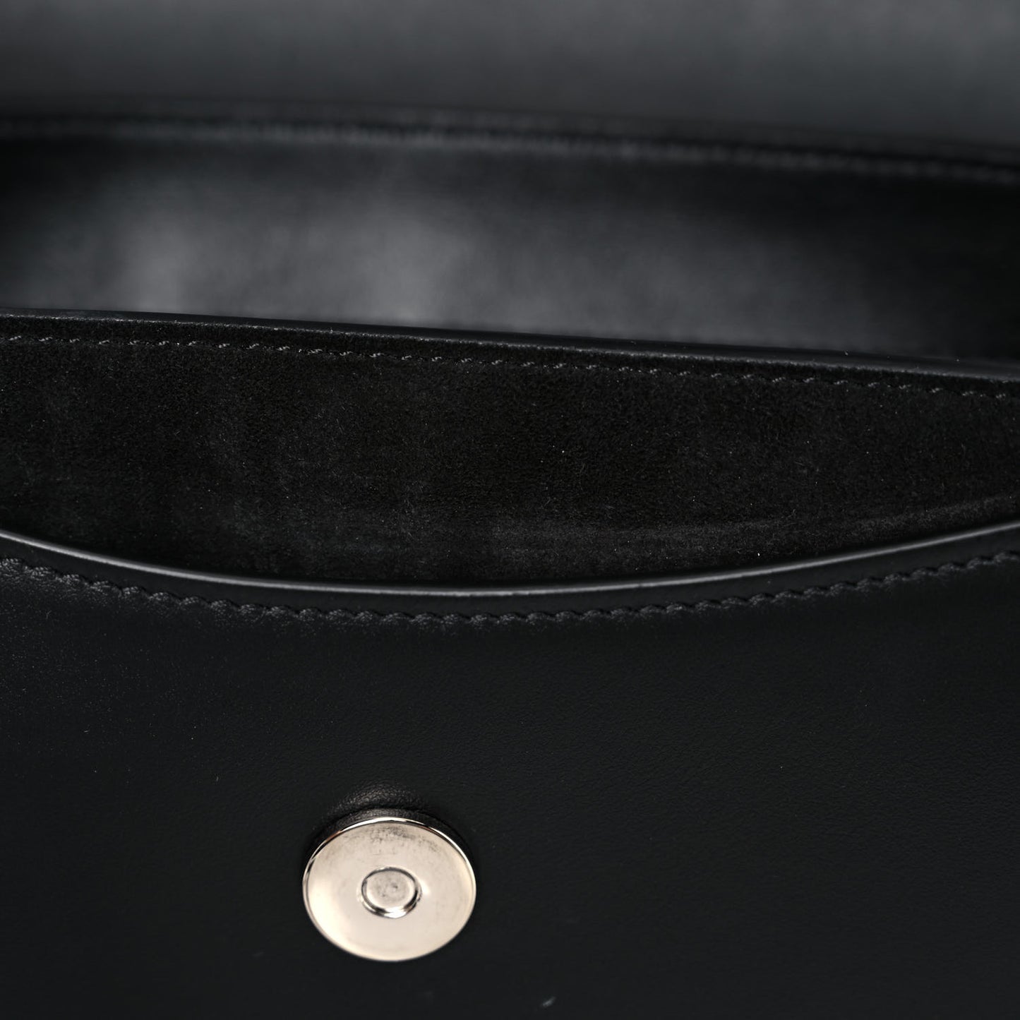 Calfskin Medium Tess Bag Black
