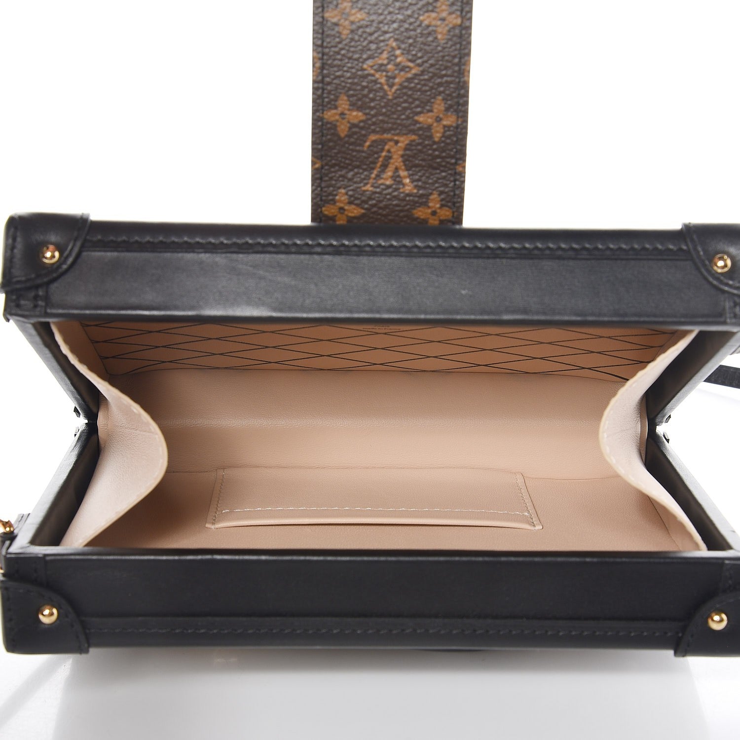 Louis Vuitton Monogram Blossom Petite Malle Black 5 of 7