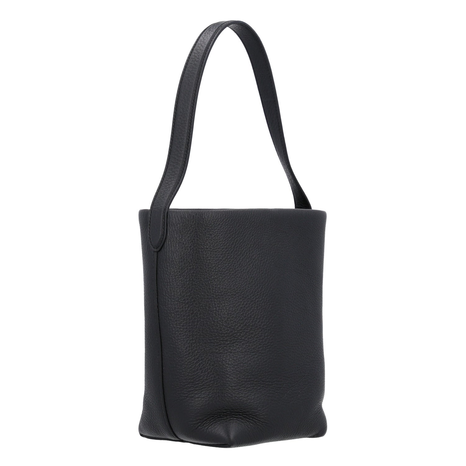 The Row Grained Calfskin Small N/S Park Tote Black 3 of 9