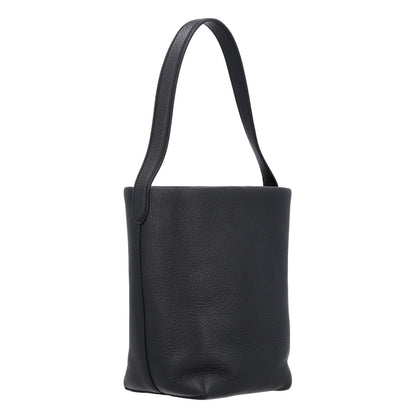 The Row Grained Calfskin Small N/S Park Tote Black 3 of 9