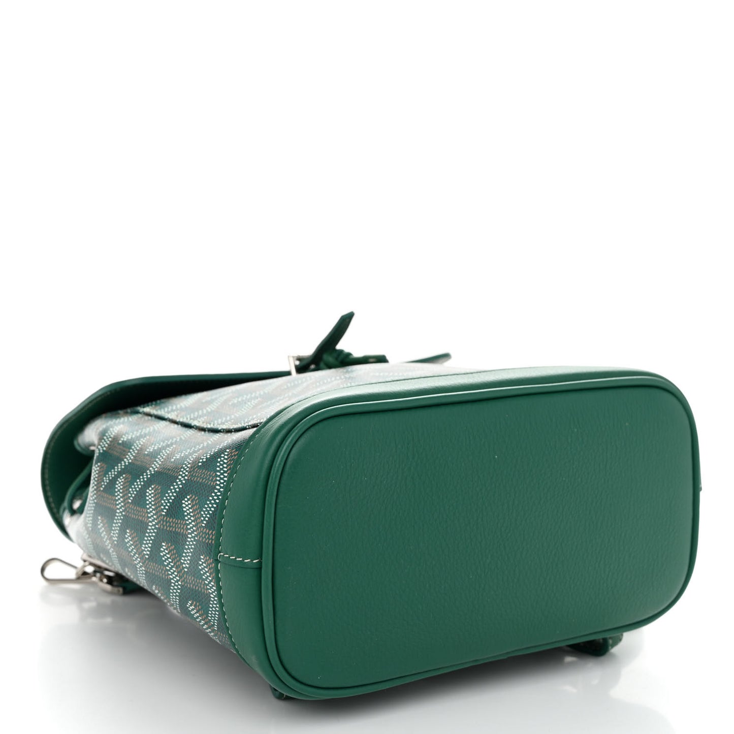 Goyardine Calfskin Mini Alpin Backpack Green