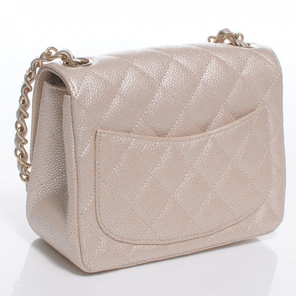 Chanel Caviar Quilted Mini Square Flap Pearl 3 of 8