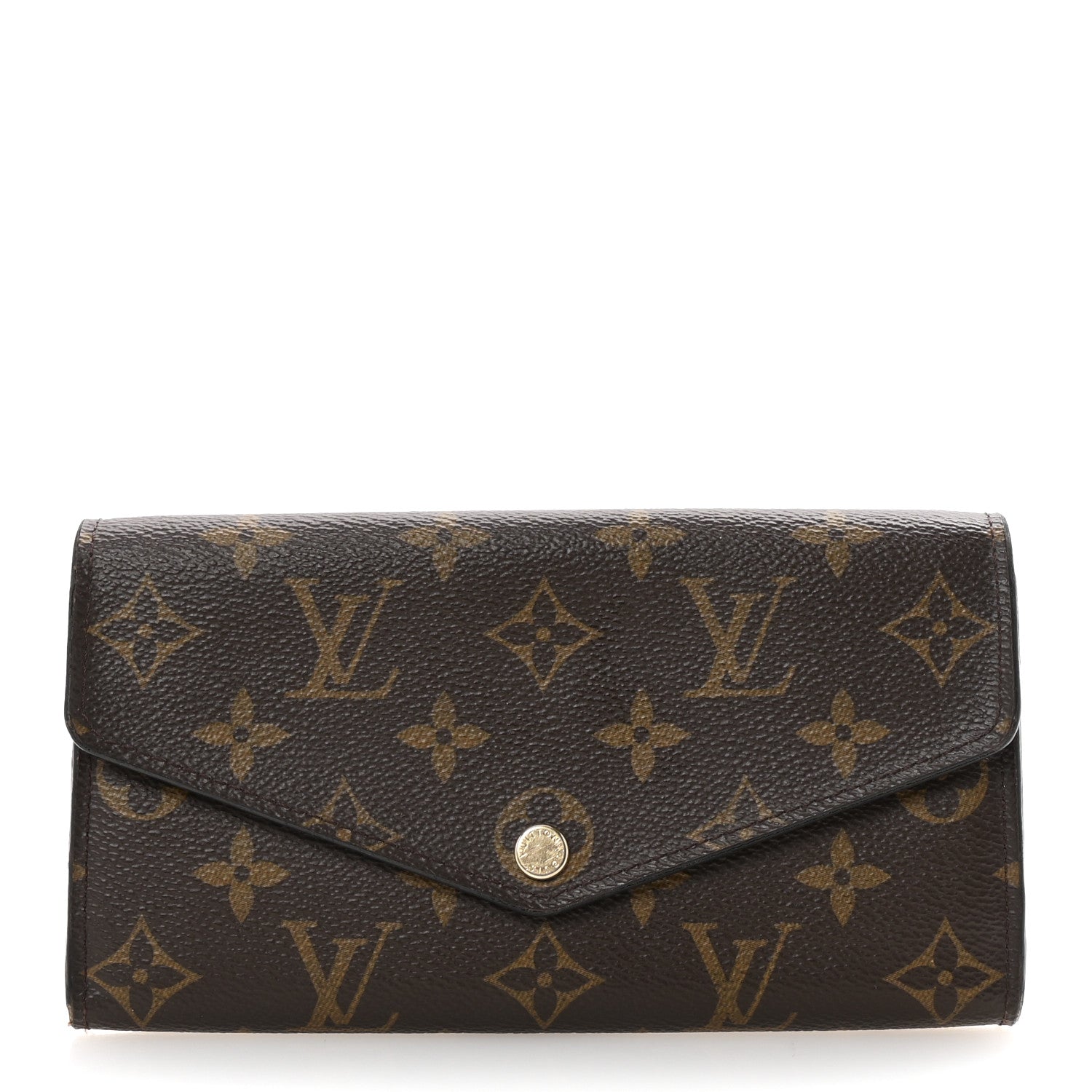 Louis Vuitton Monogram Sarah Wallet NM Rose Ballerine 2 of 12