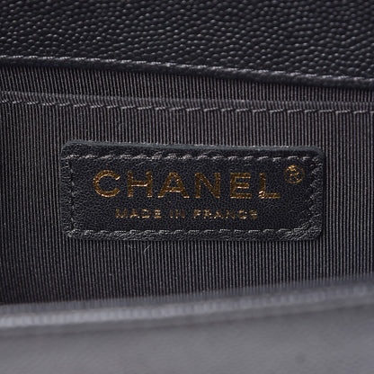 Chanel Caviar Quilted Small Boy Flap Black 7 of 9