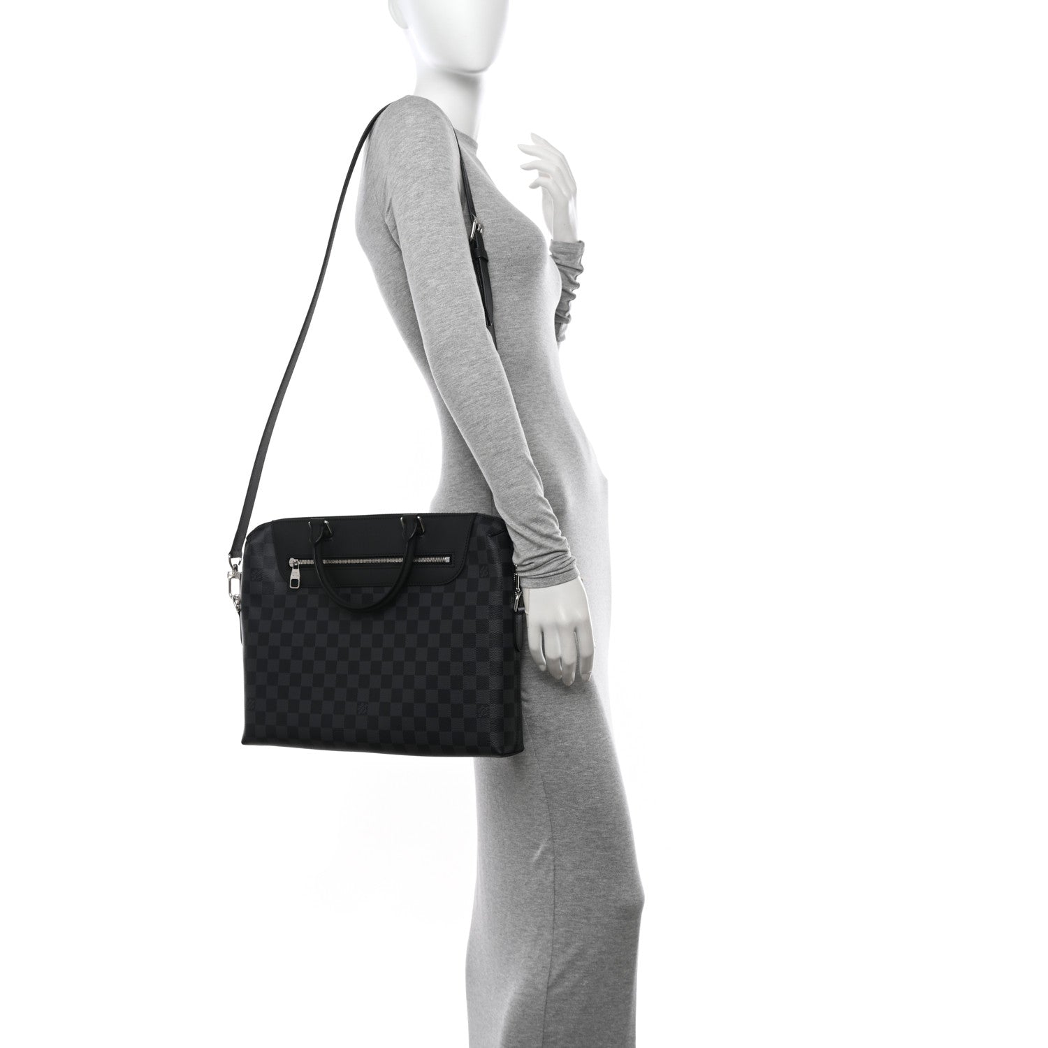Louis Vuitton Damier Graphite Porte-Documents Jour 2 of 10