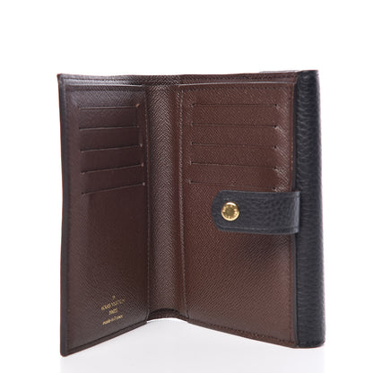 Louis Vuitton Damier Ebene Normandy Compact Wallet Black 5 of 13