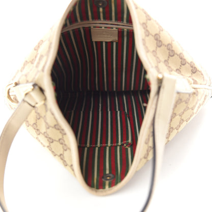 Gucci Monogram Medium New Britt Hobo Off White 5 of 10